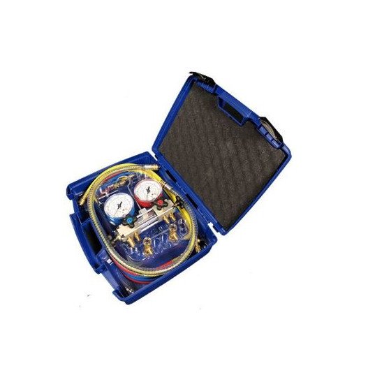 KIT ANALIZADOR 4 VÍAS «GRAN VISOR» SERIE SPY R22-R134a-R404A-R407C