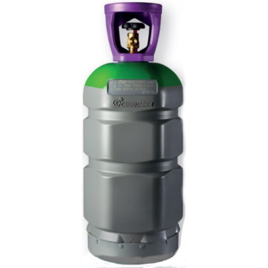 BOTELLA 13 LITROS FIBRA DE CARBONO CARGADA «TRACER» AZOIDRO