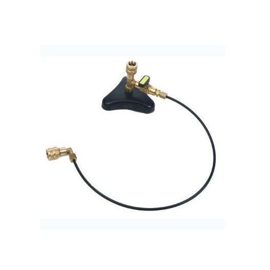 SOPORTE + TUBO 90º PARA ENVASES DE R410A