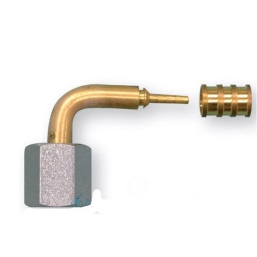 KIT 10 RACORES A 90º PARA TERMOPLÁSTICO